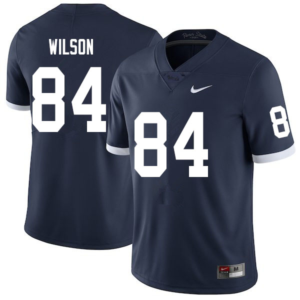 Men #84 Benjamin Wilson Penn State Nittany Lions College Throwback Football Jerseys Sale-Navy